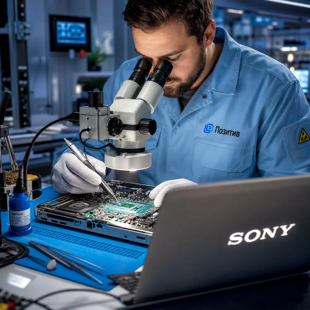 Замена видеокарты ноутбука Sony в Саратове
