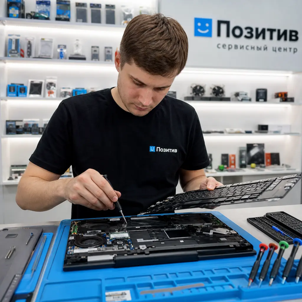 заменить клавиатуру на ноутбуке Samsung в Саратове