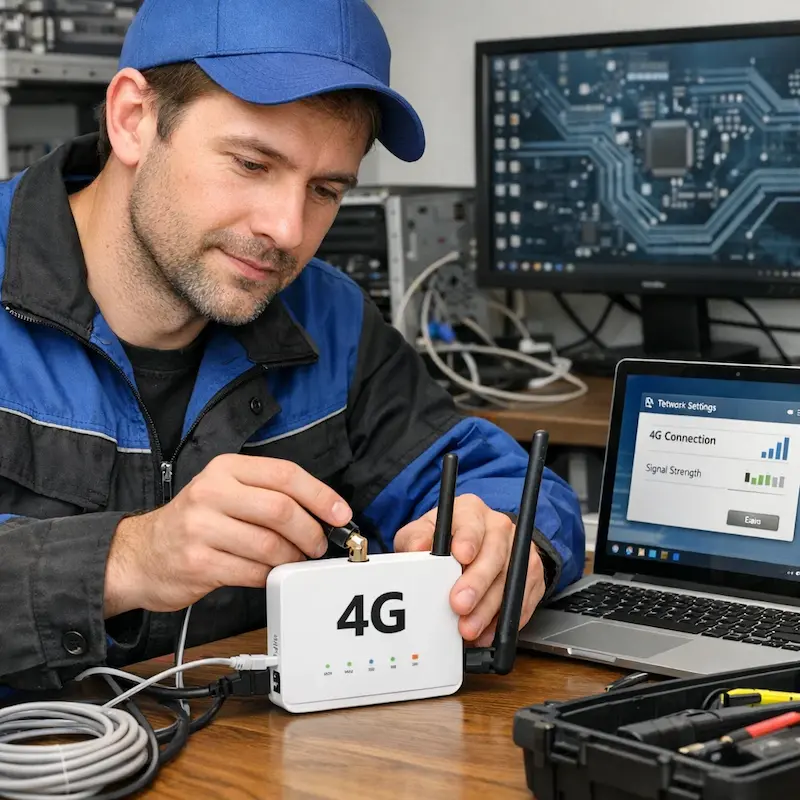 Настройка 4G модема в Саратове