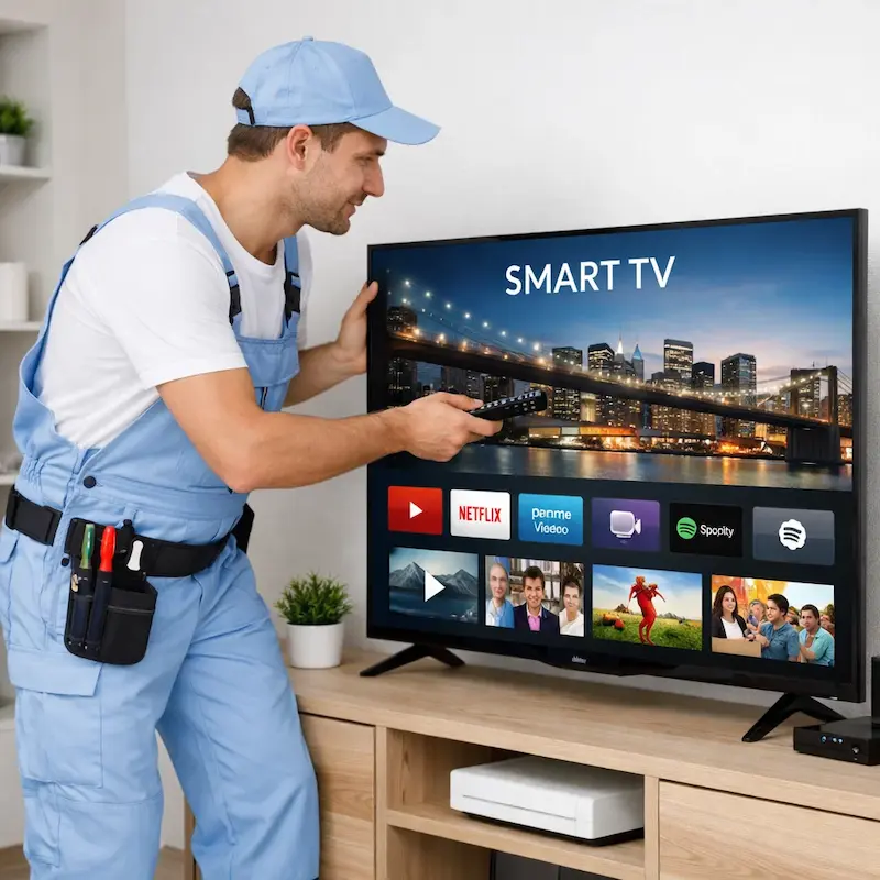 Как вызвать мастера для настройки Smart TV в Саратове