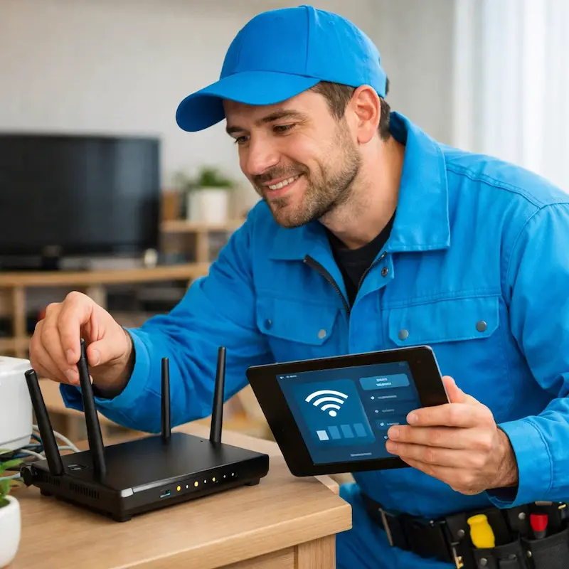Настройка Wi-Fi для квартиры, дома и офиса в Саратове