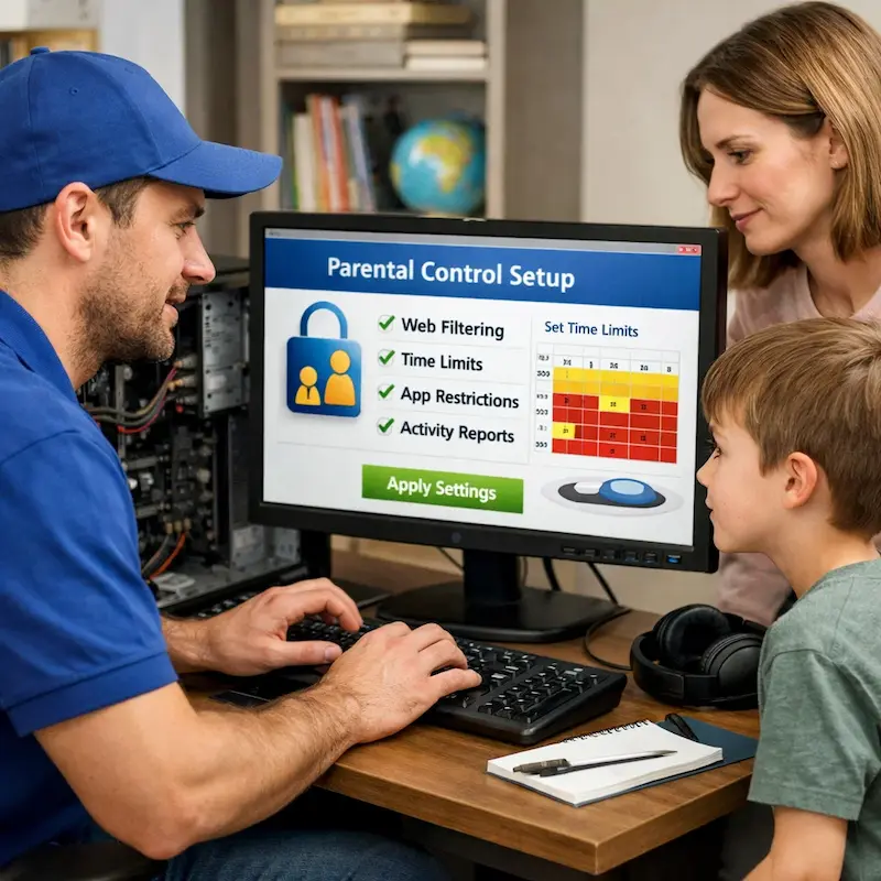 установка родительского контроля в Саратове