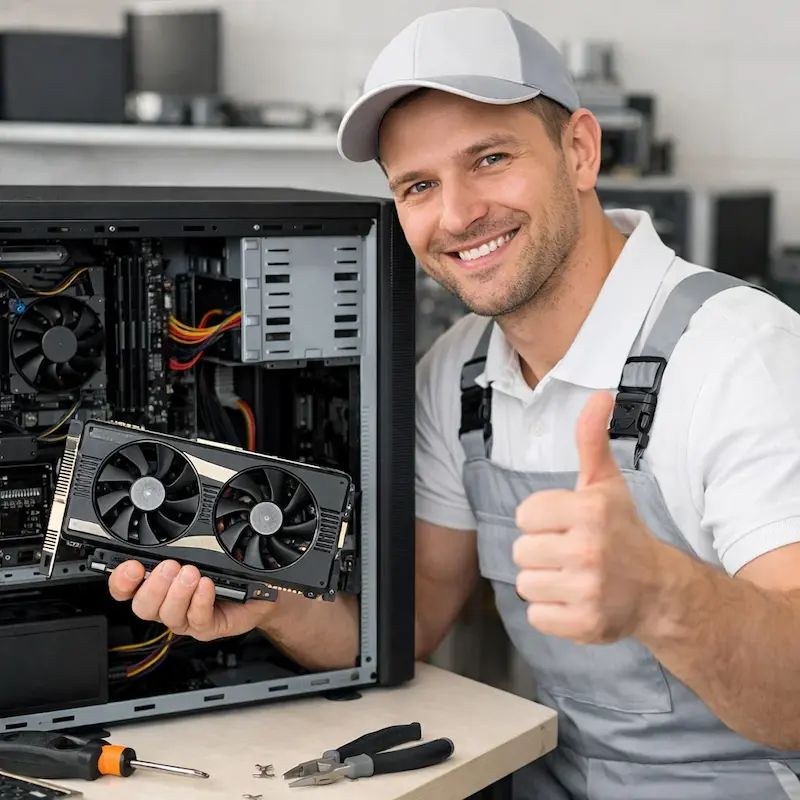 Замена видеокарты ПК в Саратове