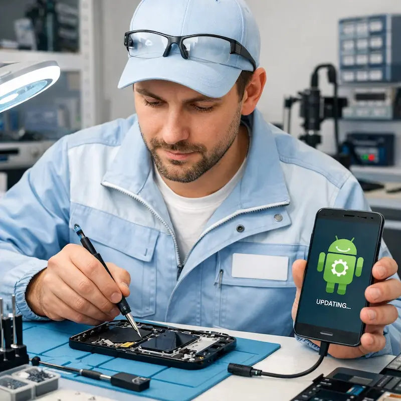 Настройка системы Android в Саратове